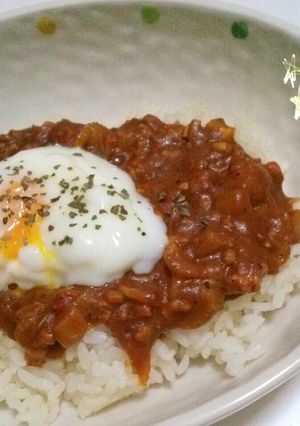 セロリとトマトのキーマカレー-レシピのメイン写真