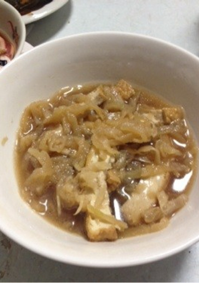切り干し大根と厚揚げの煮物-レシピのメイン写真