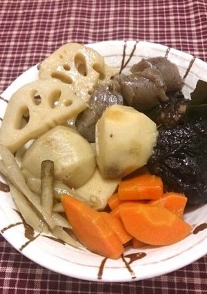 根菜の煮物-レシピのメイン写真