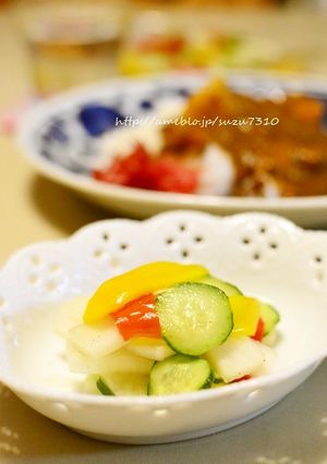 大根とパプリカの優しいマリネ【作りおき】-レシピのメイン写真