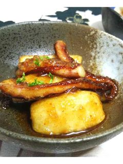 里芋と烏賊ゲソの揚げ煮-レシピのメイン写真