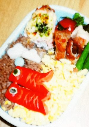 園児の☆鯉のぼり弁当-レシピのメイン写真