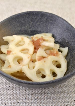 れんこんの梅甘酢和え-レシピのメイン写真