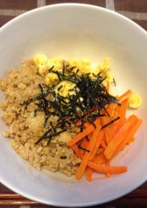 三色丼-レシピのメイン写真