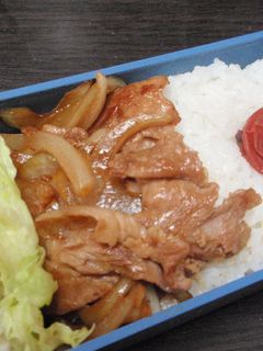 5分でできる、お弁当のショウガ焼き♪-レシピのメイン写真