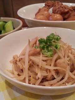 柚子胡椒で爽やか♪鶏皮もやしポン酢-レシピのメイン写真