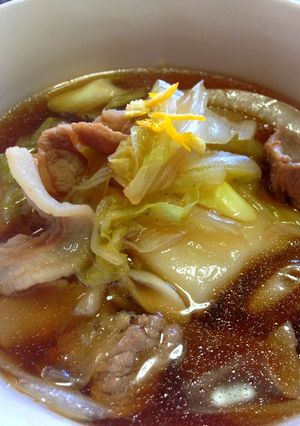 我が家の簡単お雑煮-レシピのメイン写真