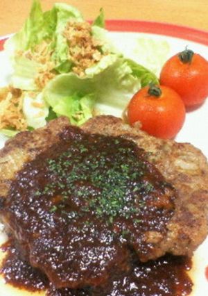 やわらかハンバーグ-レシピのメイン写真