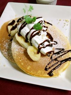 カフェ風パンケーキ❤-レシピのメイン写真