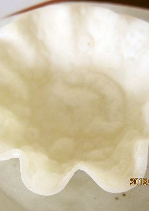 簡単!　３０秒で♪餃子の皮カップ-レシピのメイン写真