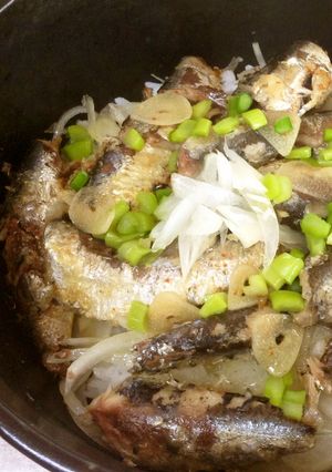 オイルサーディンどうする？男なら丼だ！-レシピのメイン写真