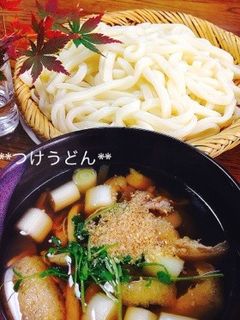 **つけうどん*。*。-レシピのメイン写真