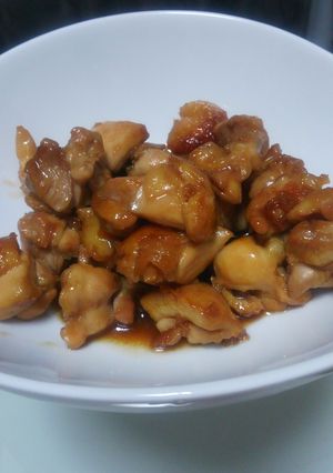 鶏肉の甘煮♪野菜を足して簡単鶏丼にも☆-レシピのメイン写真