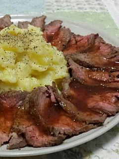 焼肉タレで☆簡単やわらかローストビーフ-レシピのメイン写真