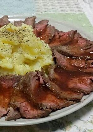 焼肉タレで☆簡単やわらかローストビーフ-レシピのメイン写真