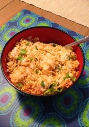 お湯だけチキンラーメンごはん-レシピのメイン写真