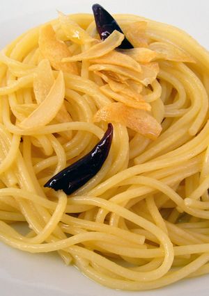 鶏味塩 de ペペロンチーノ-レシピのメイン写真