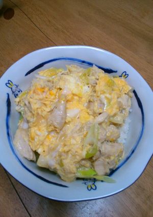塩親子丼-レシピのメイン写真