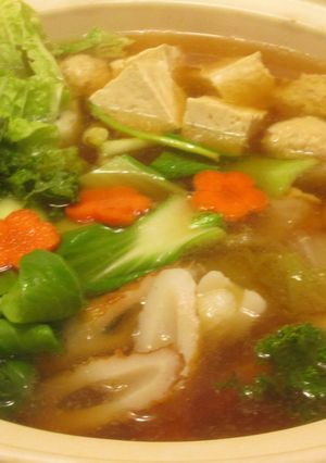 ふわふわ鶏団子のちゃんこ鍋-レシピのメイン写真