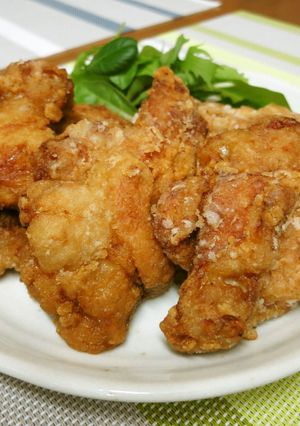ガッツリ鶏手羽元のうま唐揚げ-レシピのメイン写真