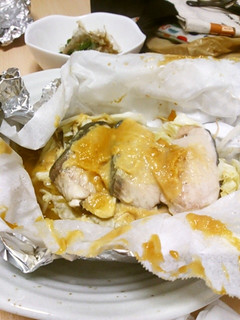 具だくさん!鮭×きのこ×味噌のホイル焼き-レシピのメイン写真