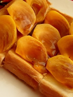 柿とメープルのスイーツ食パン-レシピのメイン写真