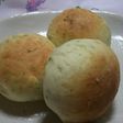 電子レンジで☆バジルのパン