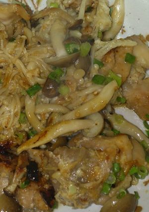 鶏モモキノコ炒め-レシピのメイン写真