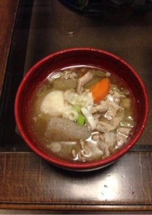 お母さんの豚汁-レシピのメイン写真