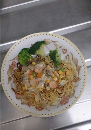 海鮮あんかけ焼きそば-レシピのメイン写真