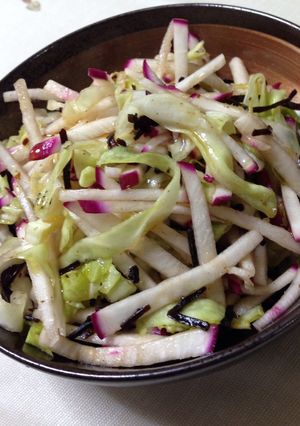 赤かぶときゃべつの塩昆布サラダ-レシピのメイン写真