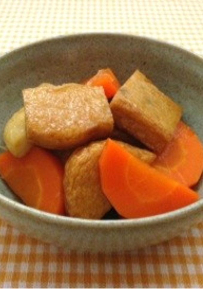 揚げかまぼこと人参の煮物-レシピのメイン写真