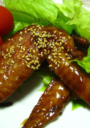 バルサミコ酢で照り焼きチキン-レシピのメイン写真