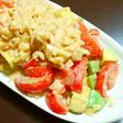 アボトマトの玉葱オーロラソース和え