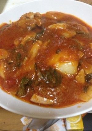 鳥肉のトマト煮込み-レシピのメイン写真