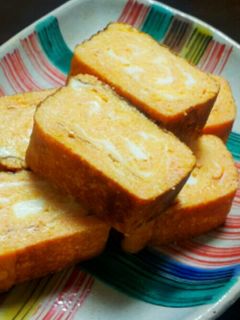 明太子の卵焼き-レシピのメイン写真