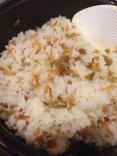 超簡単☆ザーサイと小エビの混ぜご飯-レシピのメイン写真