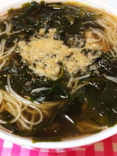 簡単☆ピリからにゅうめん-レシピのメイン写真