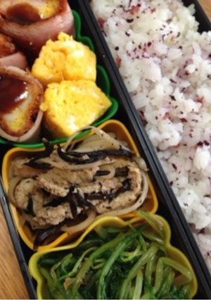 今日のダンナさんの簡単お弁当-レシピのメイン写真