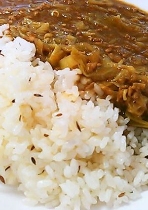 カレーに～ クミンライス(炊き込みご飯)-レシピのメイン写真