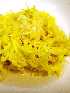 香りを楽しむゆずと食用菊の酢の物 簡単♪-レシピのメイン写真