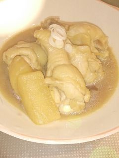 ♥彼ご飯♡手羽元と大根の照り煮-レシピのメイン写真