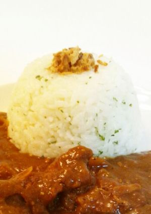 炊きたてご飯で簡単パセリバターライス♪-レシピのメイン写真