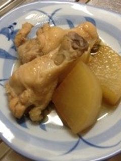 大根と手羽元の煮物-レシピのメイン写真