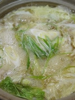 簡単!白菜と豚ばら肉の重ね鍋♪♪-レシピのメイン写真