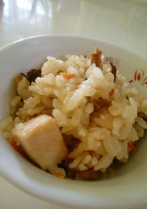 ジューシー★鶏の炊き込みご飯-レシピのメイン写真