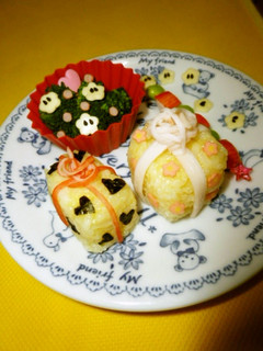 お弁当に♡プレゼントプチおにぎり-レシピのメイン写真