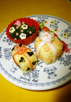 お弁当に♡プレゼントプチおにぎり-レシピのメイン写真