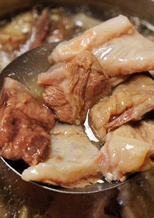 トロぷる牛スジの下茹で☆Sシェフと圧力鍋-レシピのメイン写真