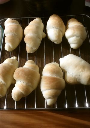 湯だね風手捏ねバターロール-レシピのメイン写真